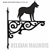 Belgian Malinois Ornate Wall Bracket